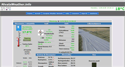 Desktop Screenshot of nivalaweather.info